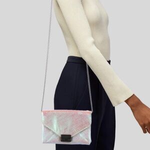 Loeffler Randall Iridescent Crossbody/Clutch